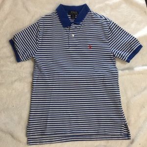 Boys polo shirt size medium